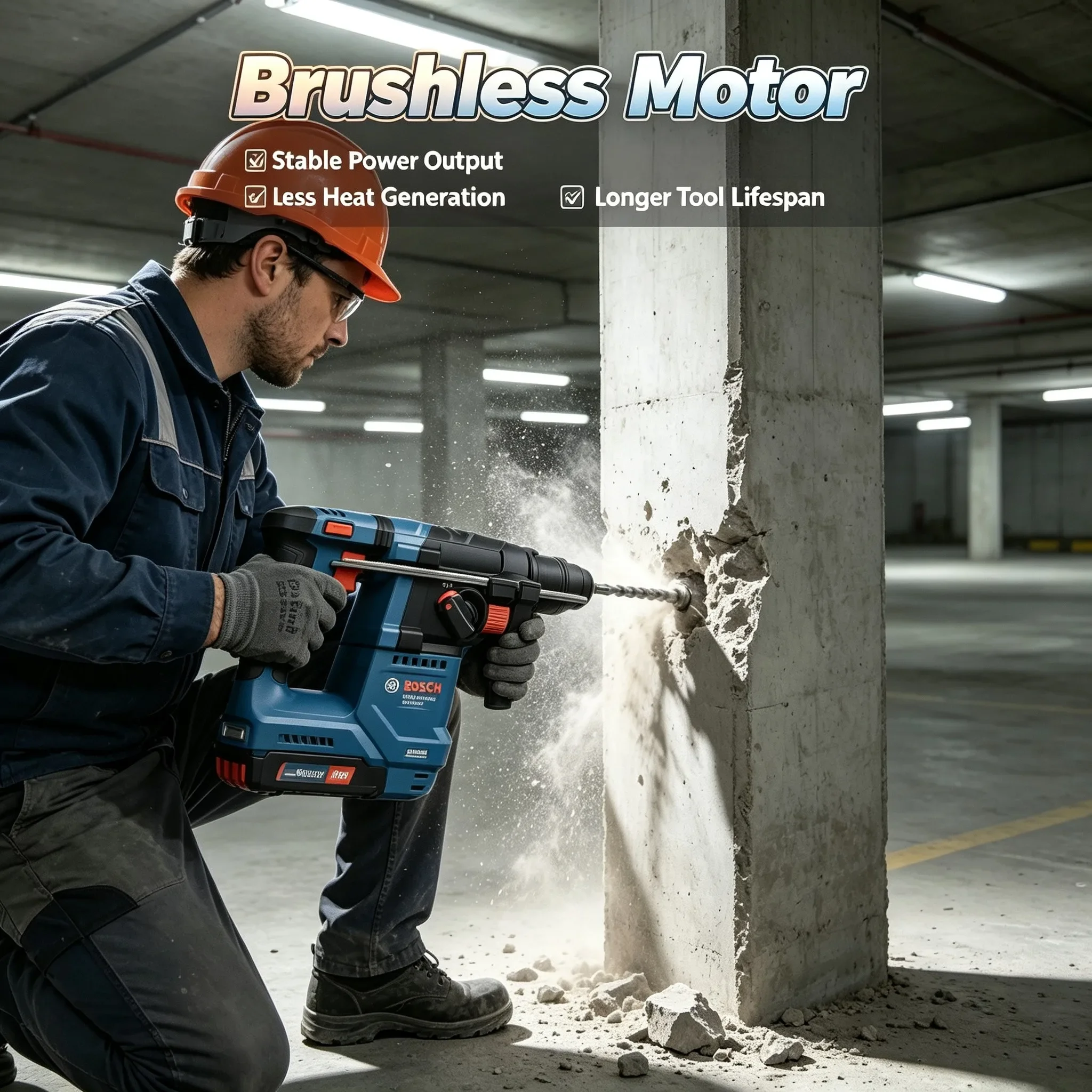 BOSCH GBH 18V-18 Cordless Rota - Power Tools Professional recension och pris